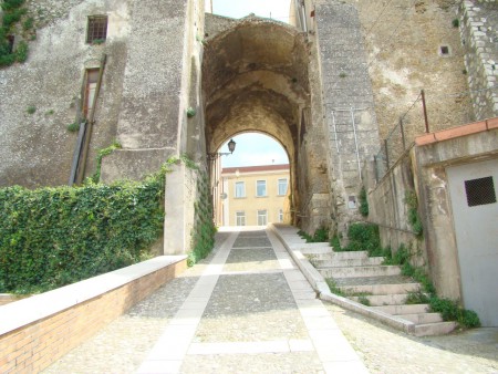 Irsina historical center