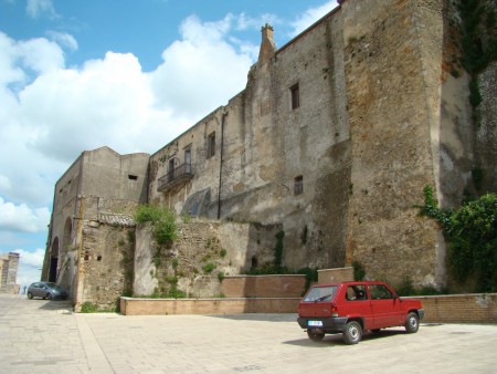 Irsina historical center